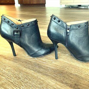Enzo Anciolini Leather Spike Stiletto